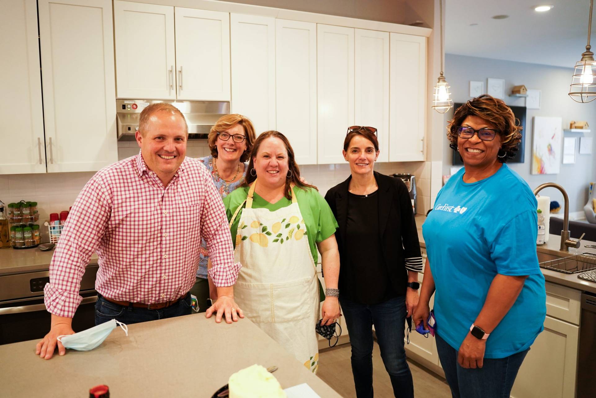 Dinner Volunteers at Ulman House - Baltimore, MD